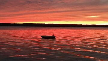 Finger Lakes Vacation Rental Sunset